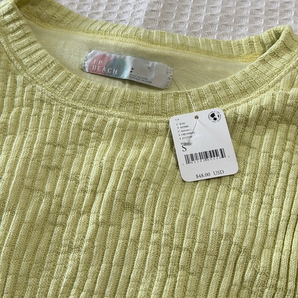 FP Beach‎ NWT Kelsey Bubble Cropped Tee - Picture 4 of 10